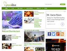 Tablet Screenshot of greenideas.net