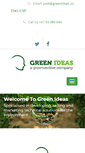 Mobile Screenshot of greenideas.no